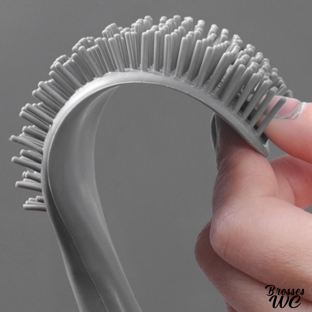 Produit wc avec brosse intégrée