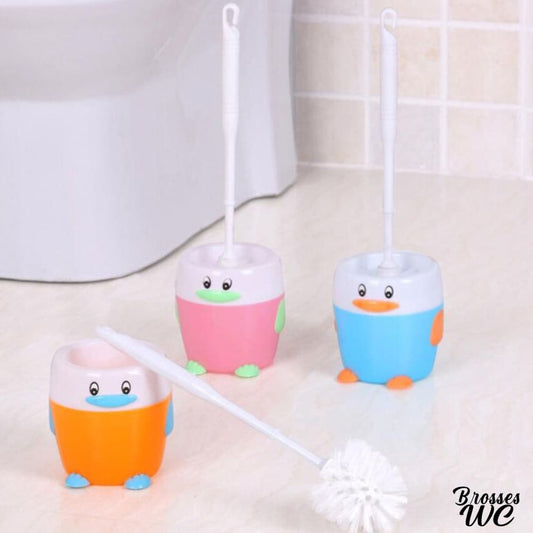 Brosse wc pot canard ludique