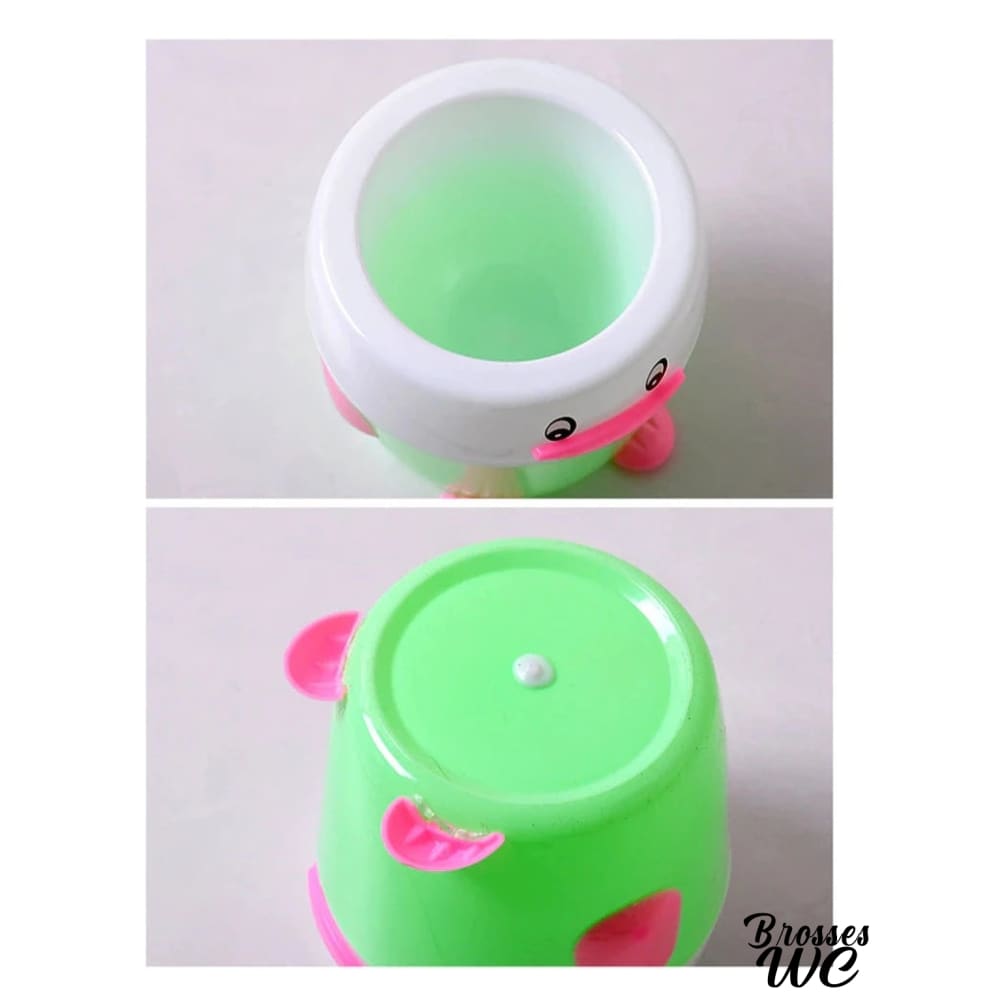 Brosse wc pot canard ludique