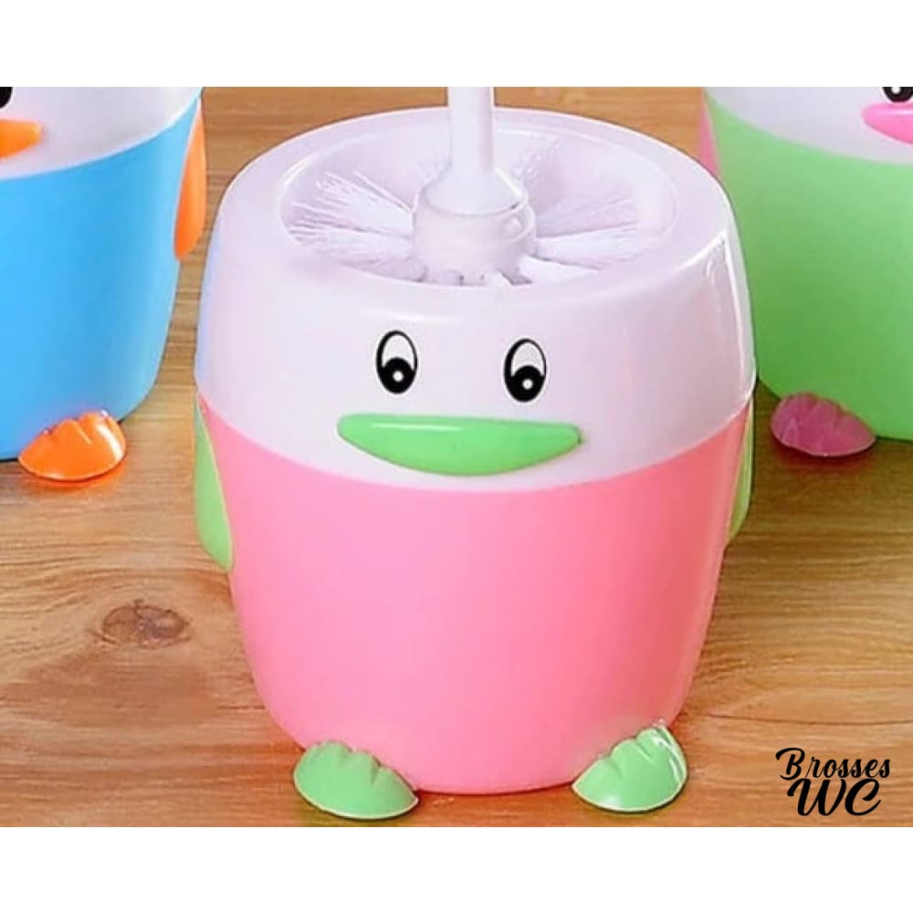 Brosse wc pot canard ludique