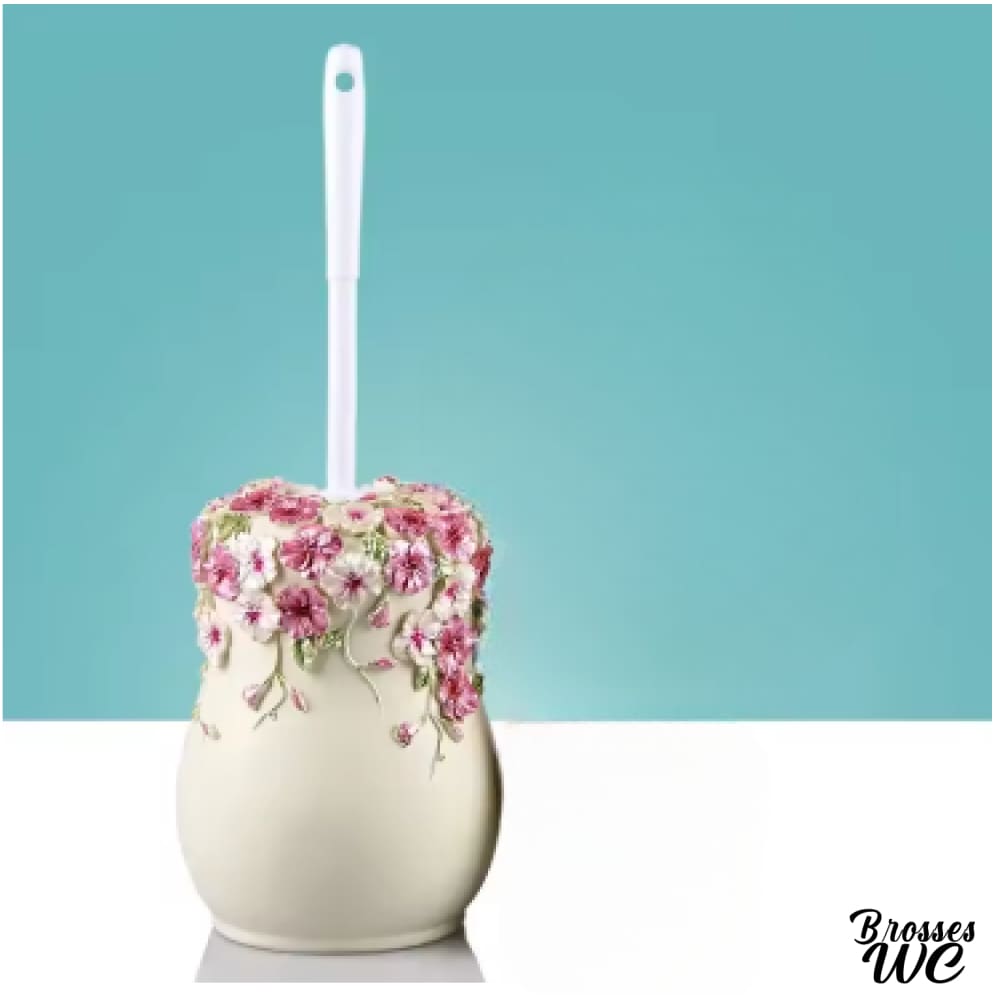 Balai brosse wc résine robuste