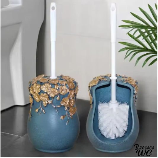 Balai brosse wc résine robuste