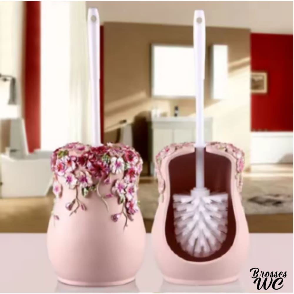 Balai brosse wc résine robuste
