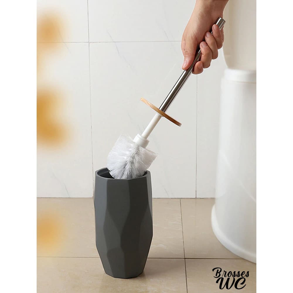 Brosse wc résine durable