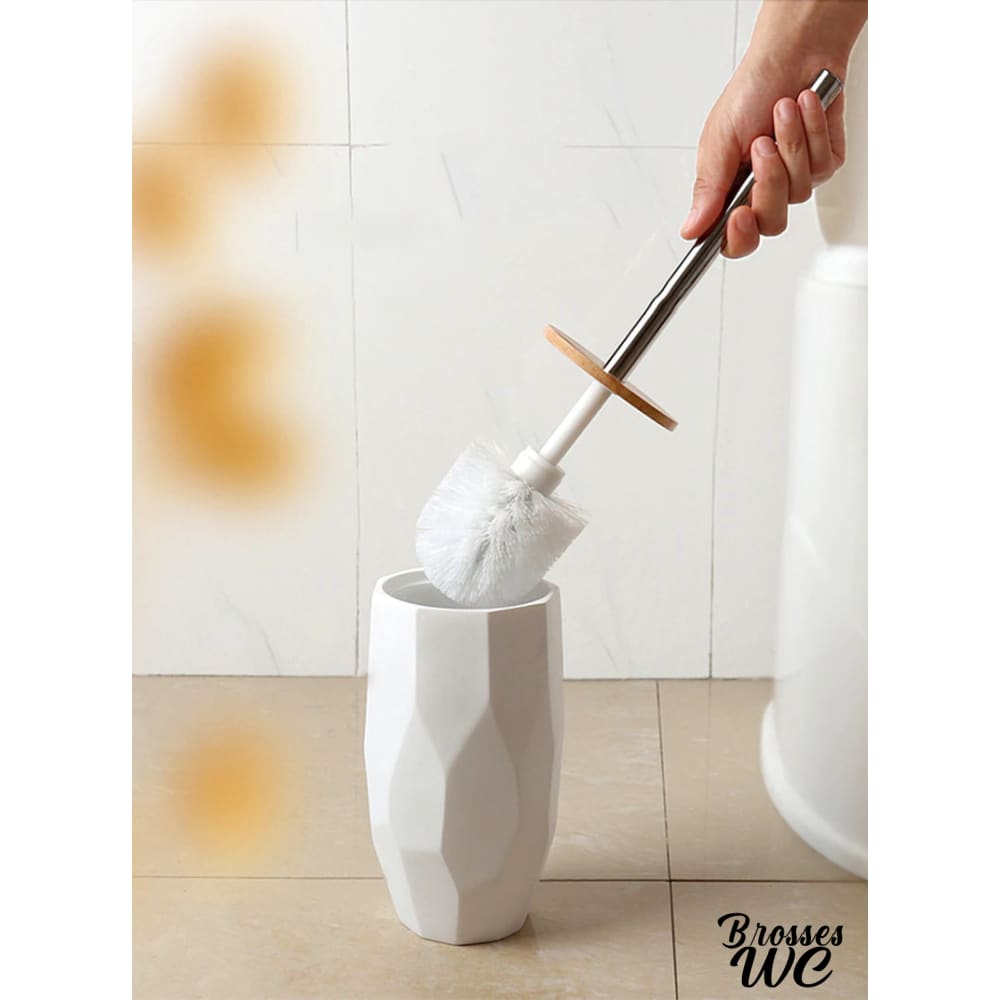 Brosse wc résine durable