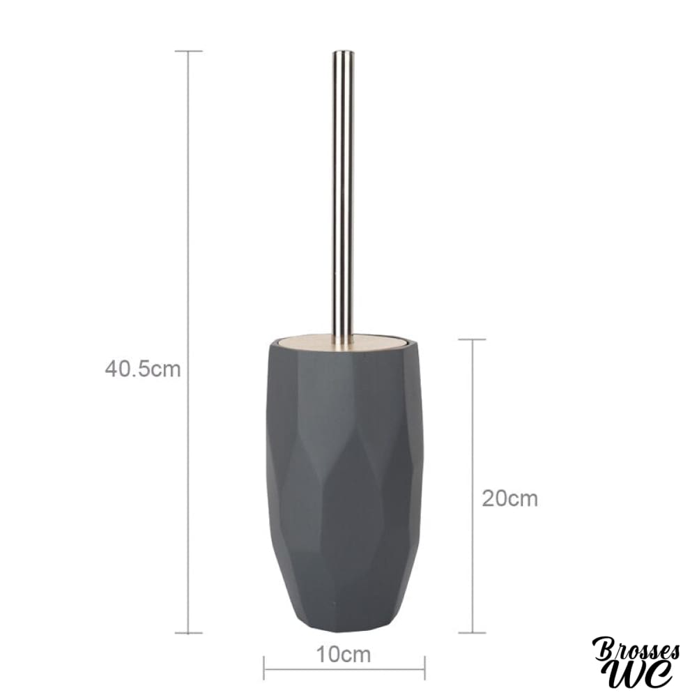 Brosse wc résine durable