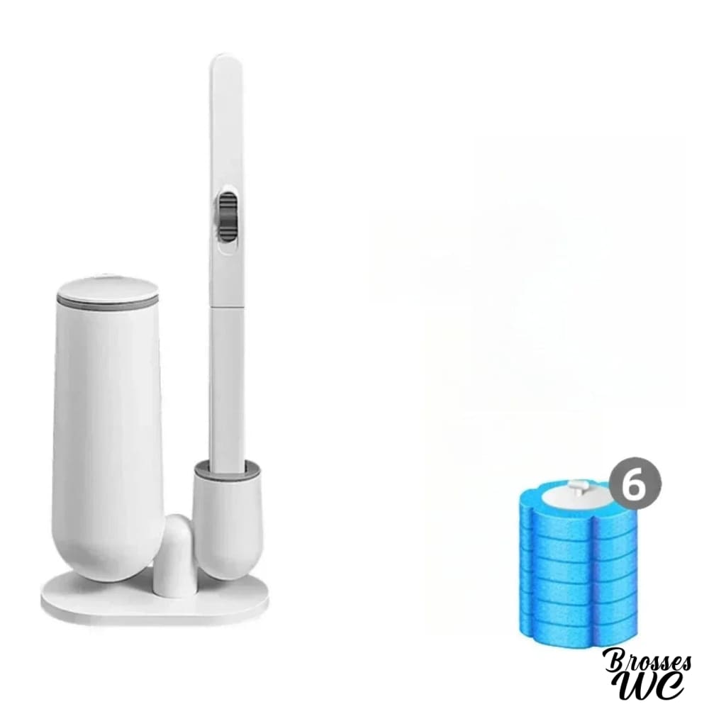 Brosse wc révolutionnaire magnétique