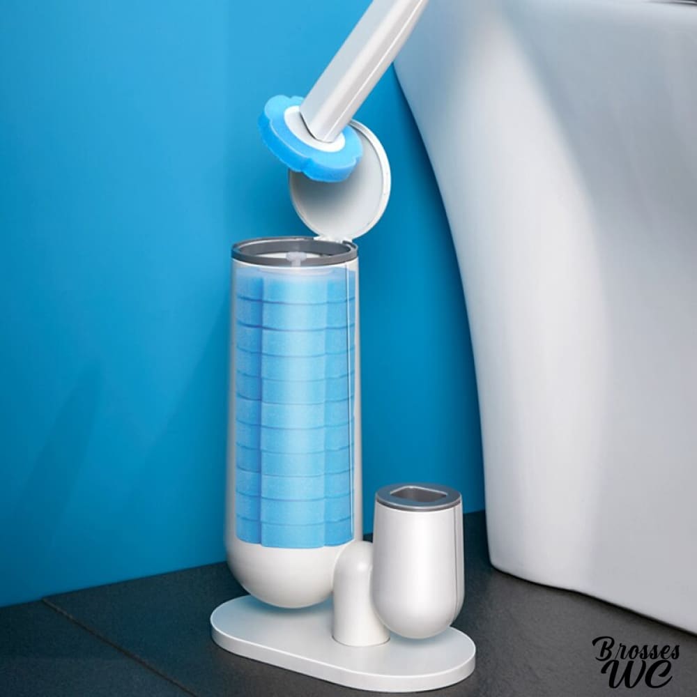 Brosse wc révolutionnaire magnétique