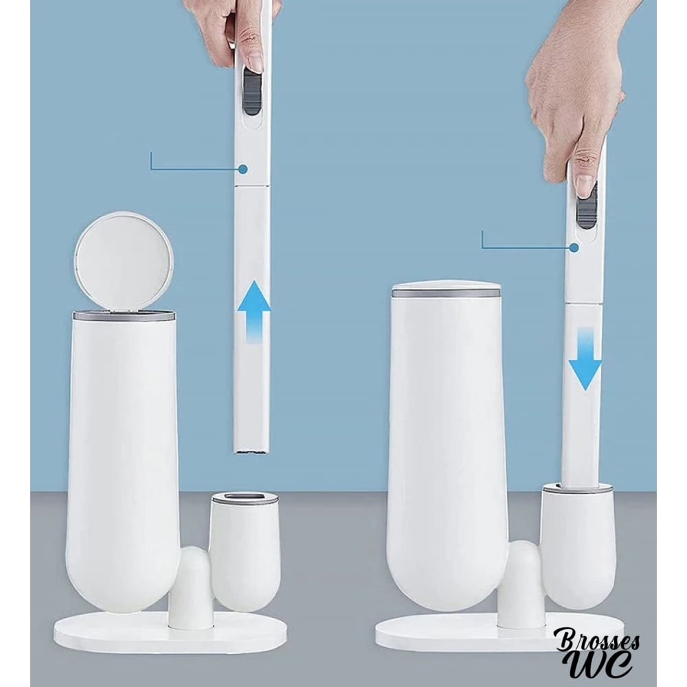 Brosse wc révolutionnaire magnétique