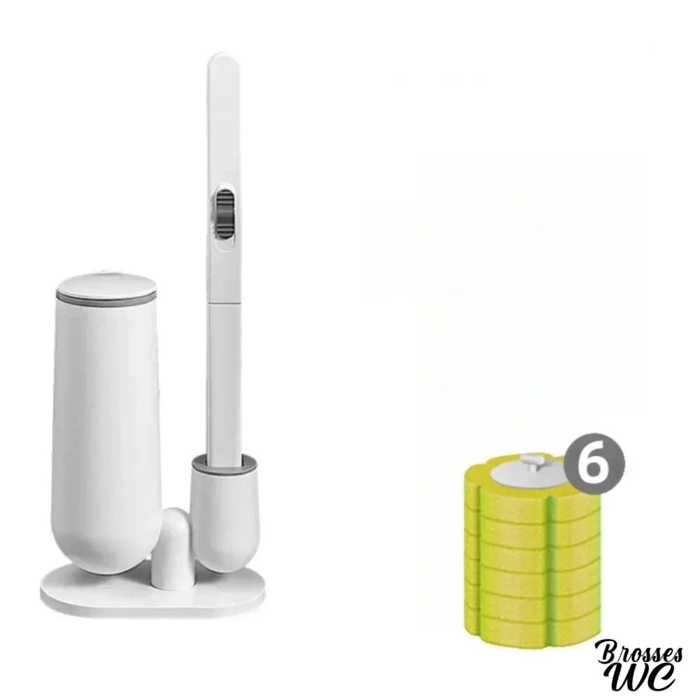Brosse wc révolutionnaire magnétique