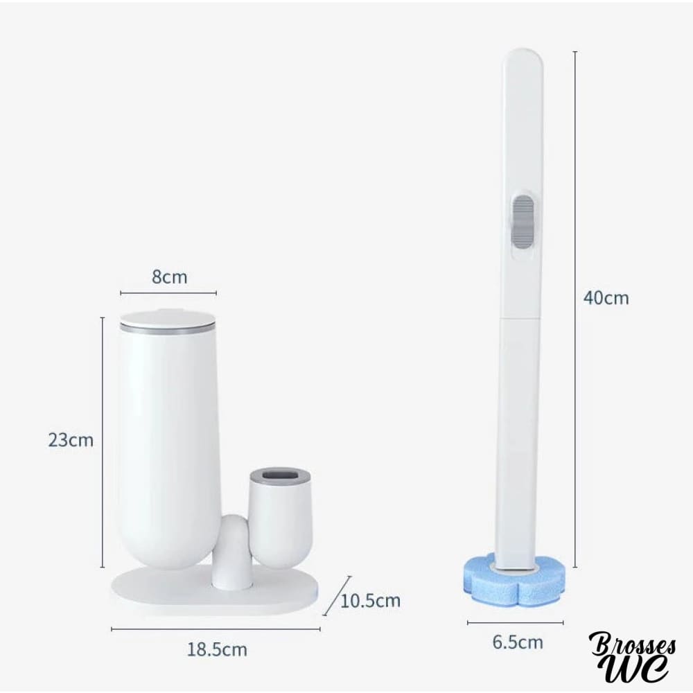 Brosse wc révolutionnaire magnétique