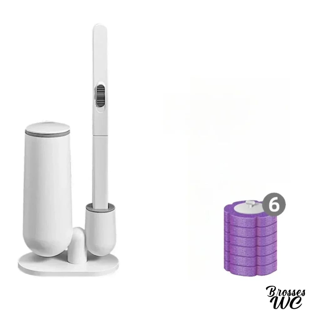 Brosse wc révolutionnaire magnétique