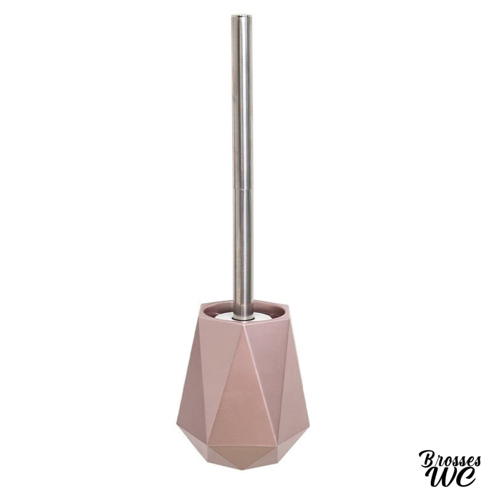 Brosse wc rose douce