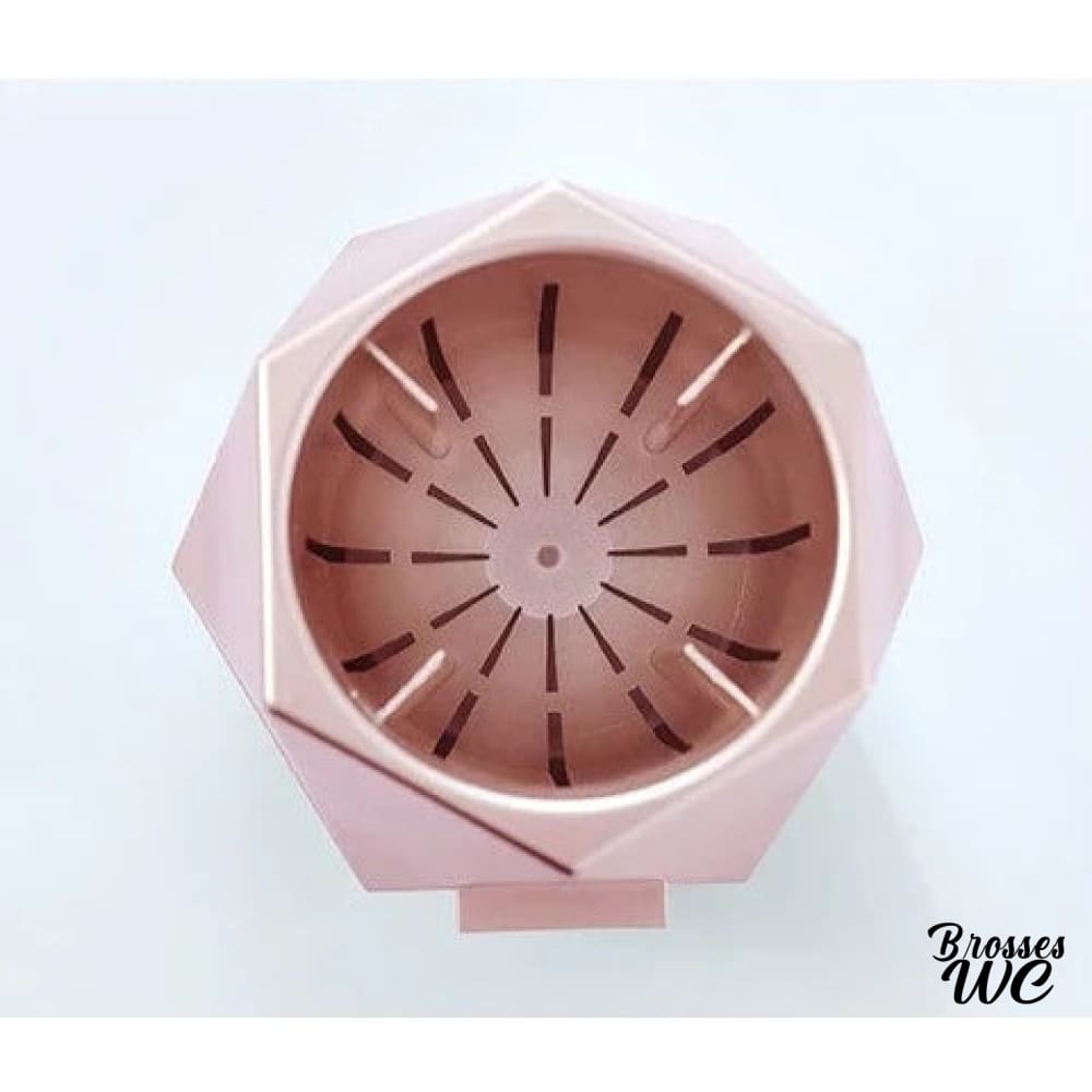 Brosse wc rose douce