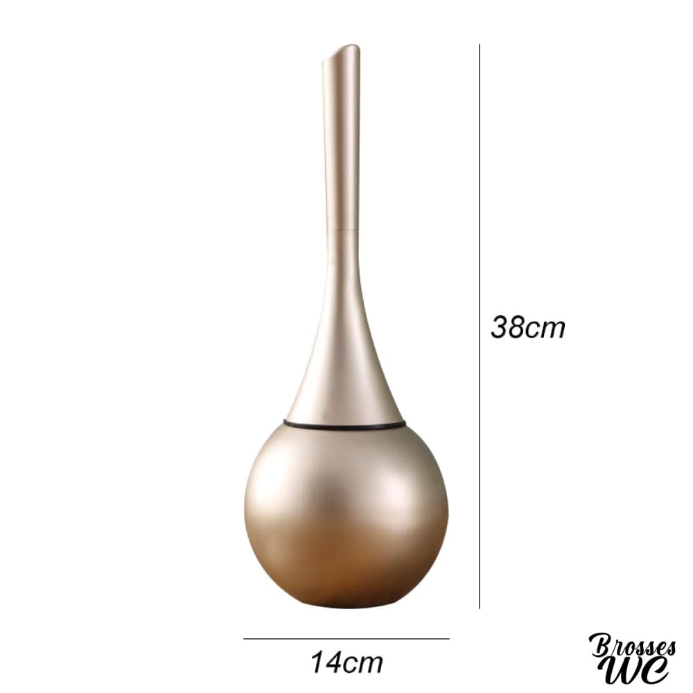 Brosse wc rose gold raffinée