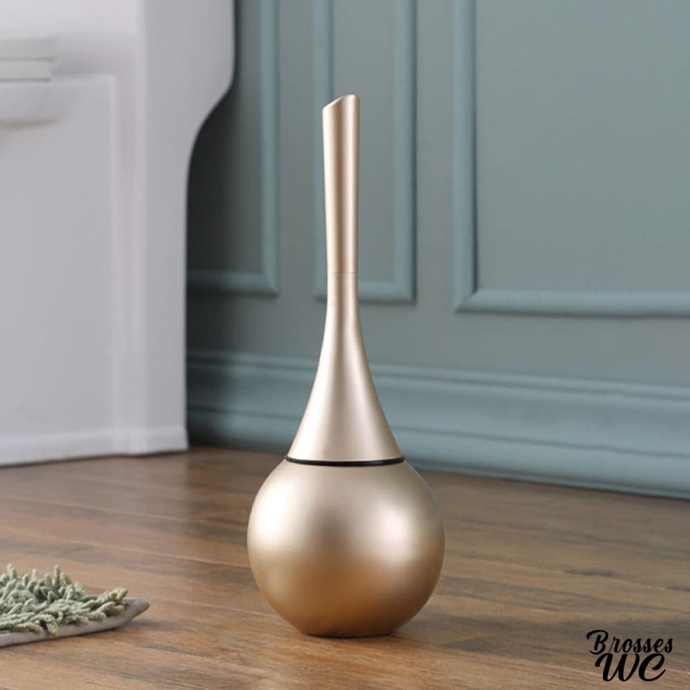 Brosse wc rose gold raffinée