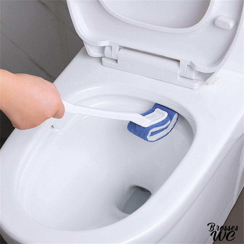 Brosse wc sans poils innovante