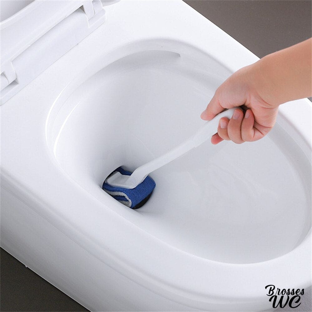 Brosse wc sans poils innovante