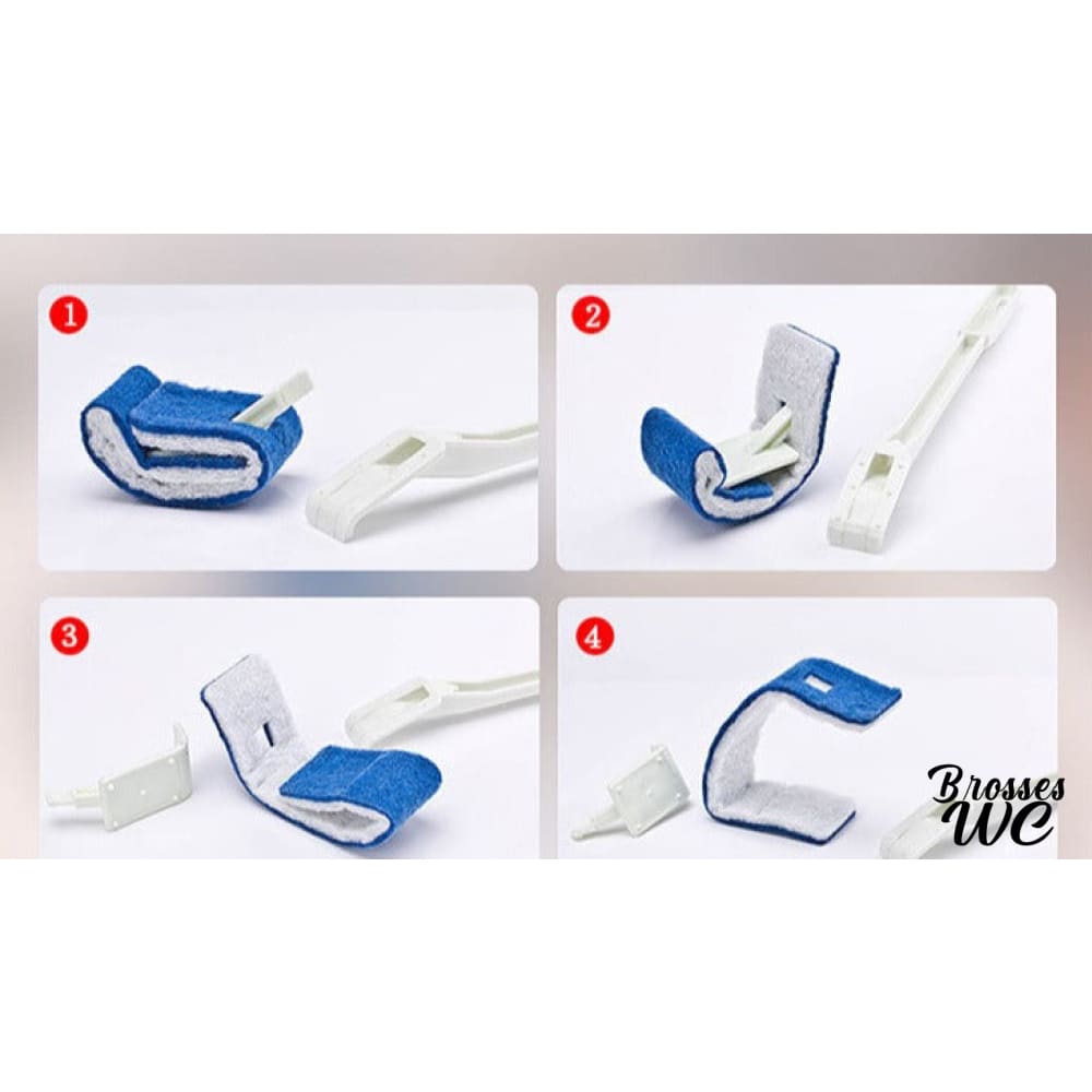 Brosse wc sans poils innovante