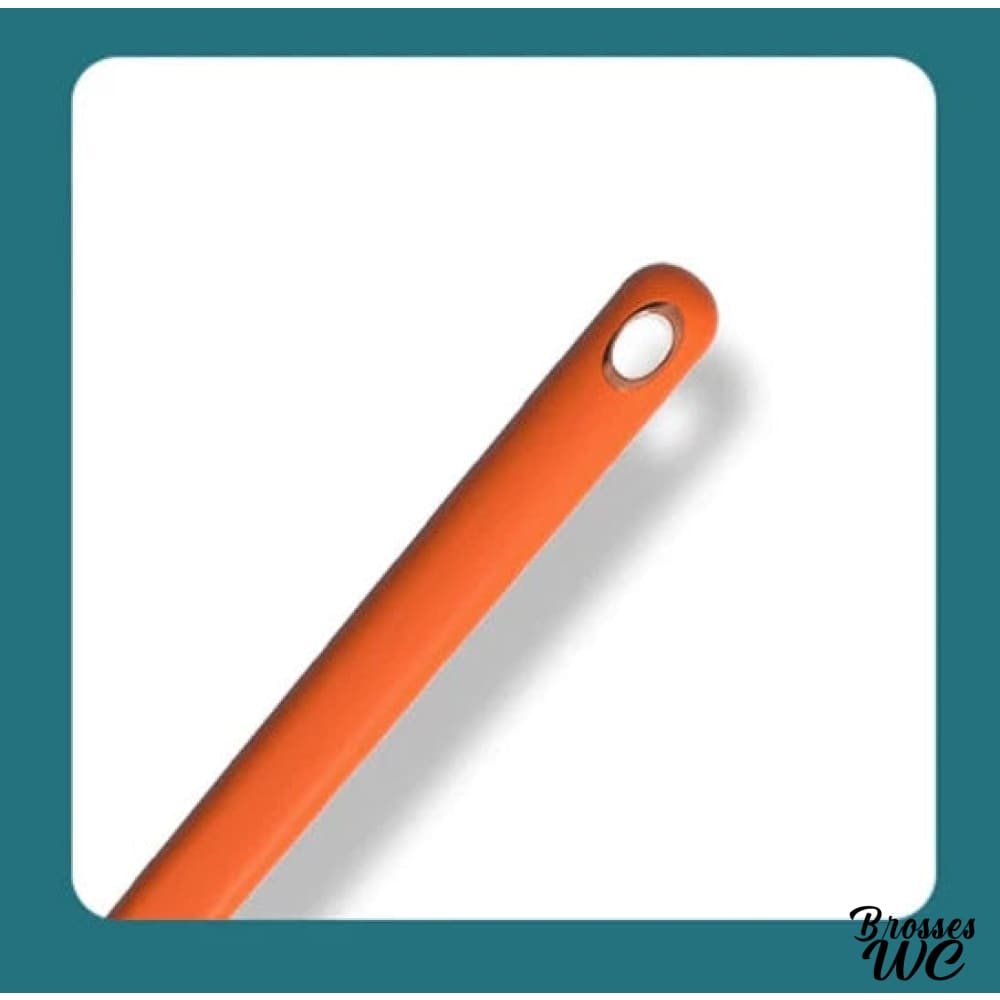 Brosse wc silicone avec support pratique