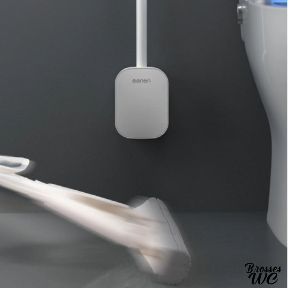 Brosse wc silicone noir intense