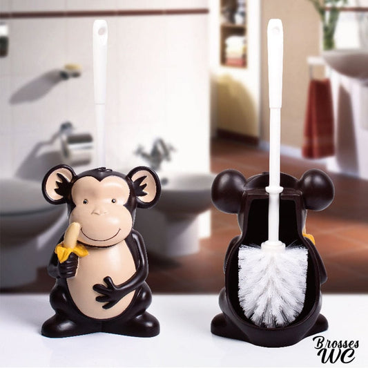 Brosse wc céramique blanc pur