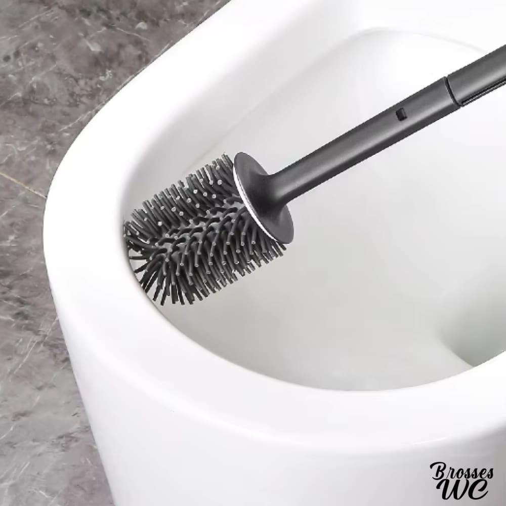 Brosse wc suspendue sans perçage pratique
