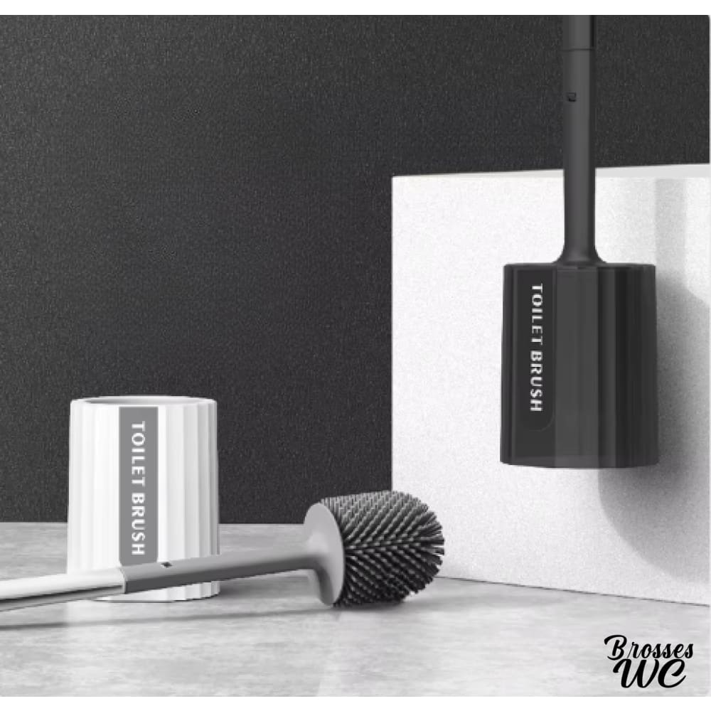Brosse wc suspendue sans perçage pratique