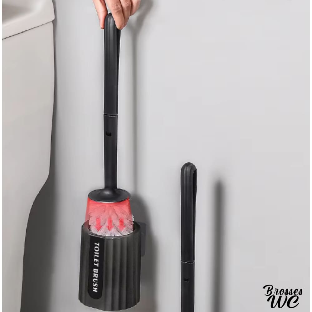 Brosse wc suspendue sans perçage pratique