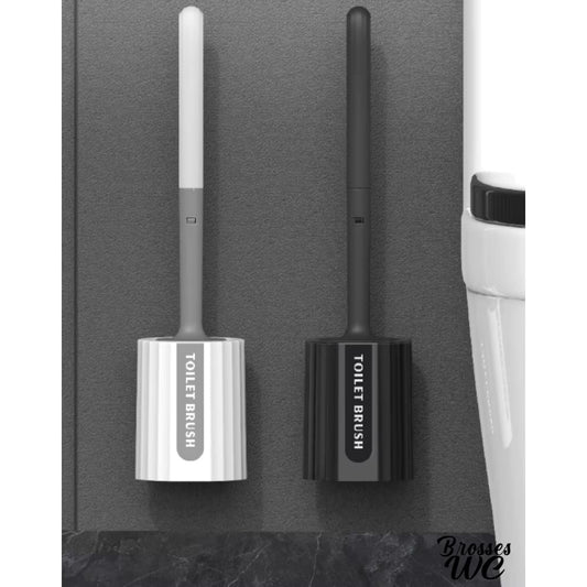 Brosse wc suspendue sans perçage pratique