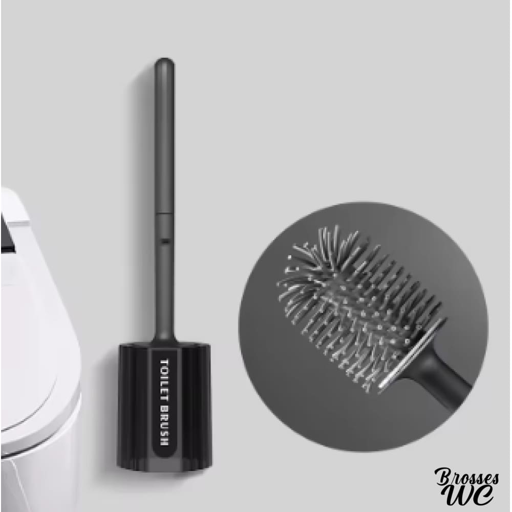 Brosse wc suspendue sans perçage pratique