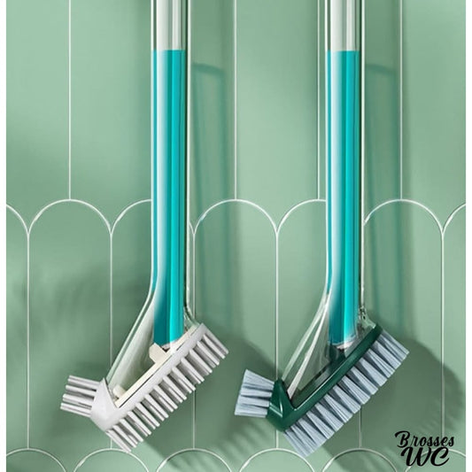 Brosse wc avec réservoir produit nettoyant