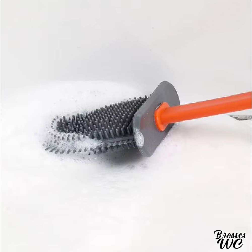 Brosse toilette suspendue multicolore