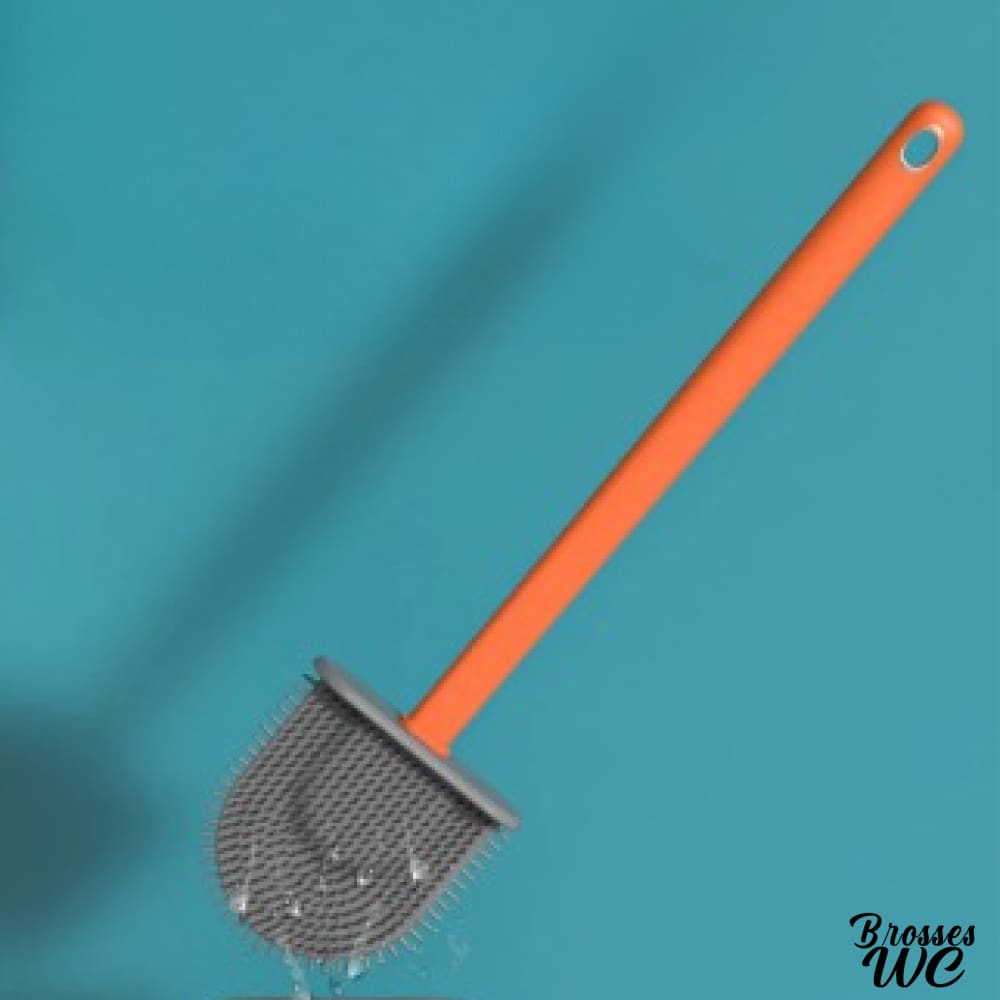 Brosse toilette suspendue multicolore