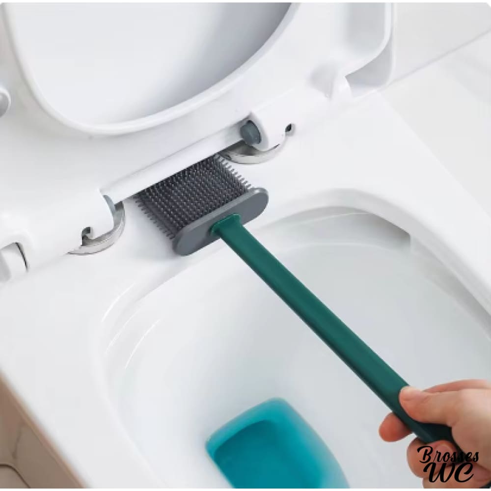 Brosse toilette suspendue multicolore