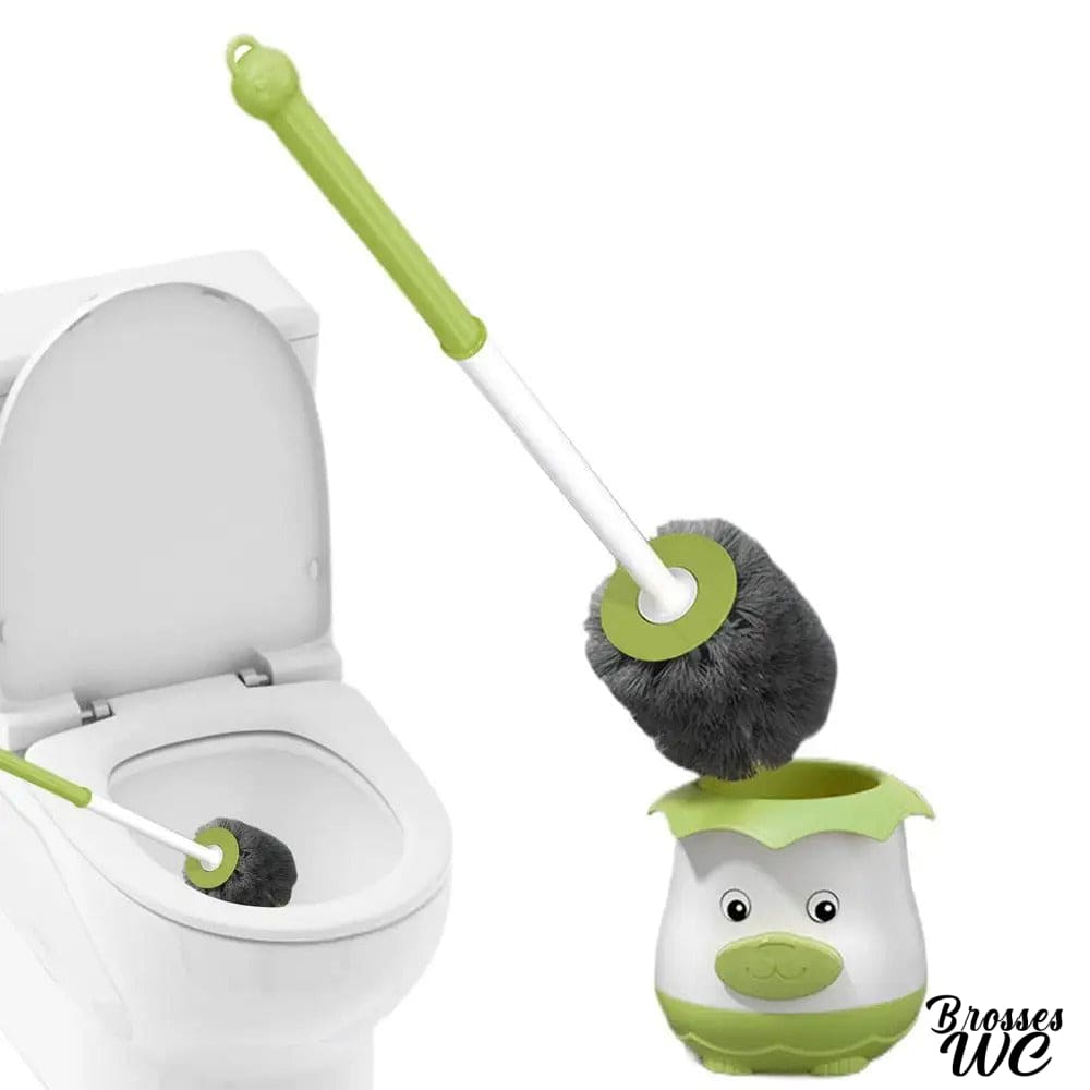 Brosse wc suspendue arc-en-ciel