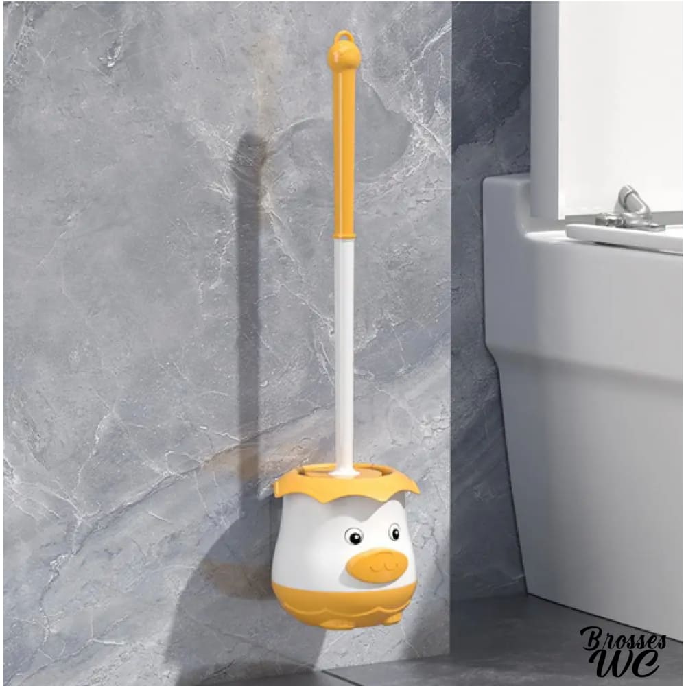 Brosse wc suspendue arc-en-ciel