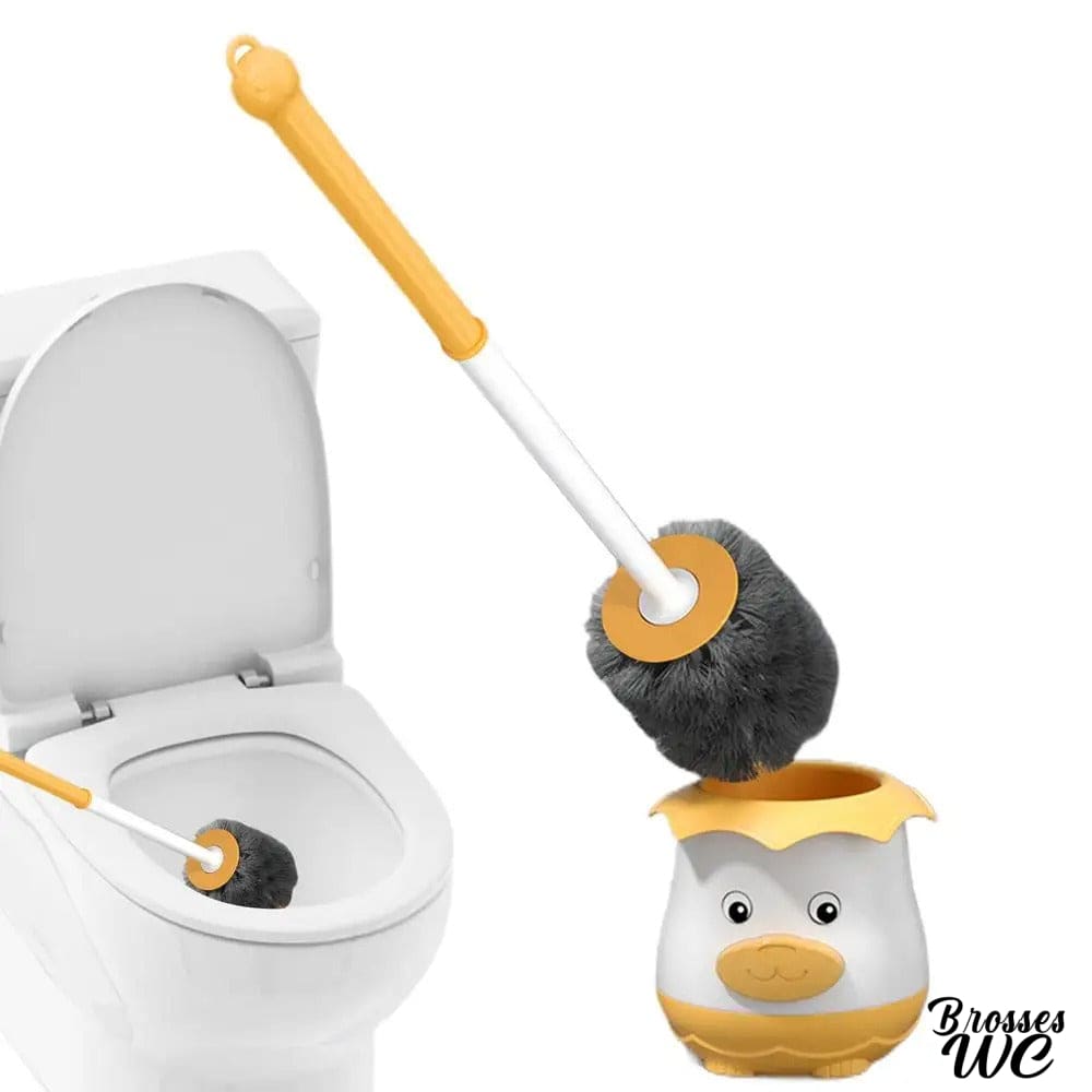Brosse wc suspendue arc-en-ciel