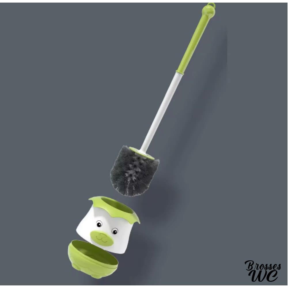 Brosse wc suspendue arc-en-ciel