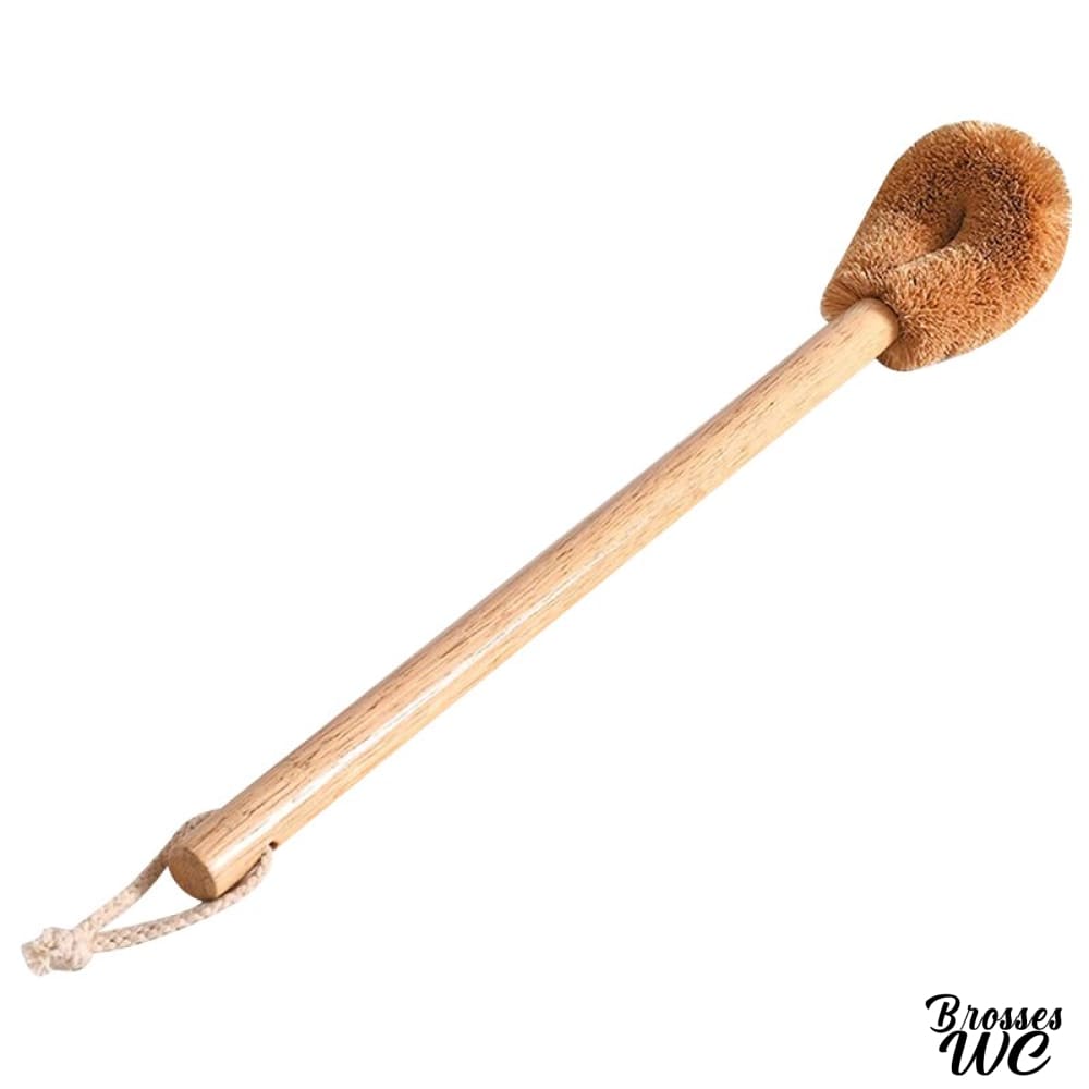 Brosse wc suspendue bois naturel