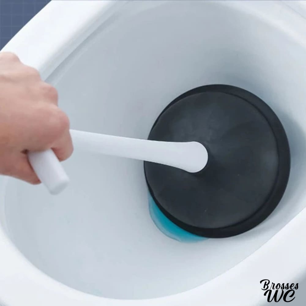Brosse toilette wc ventouse pratique