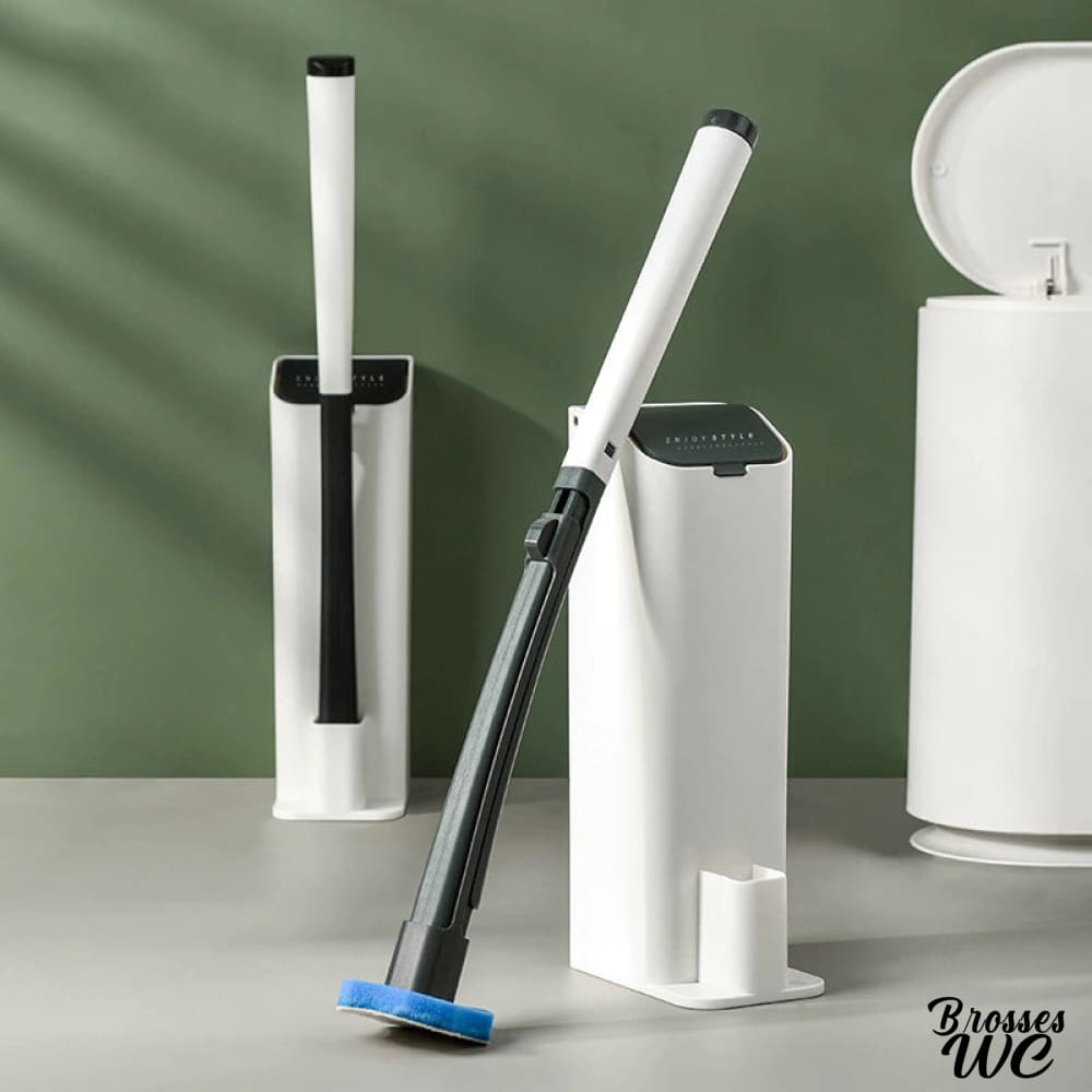 Brosse wc jetable blanche hygiénique