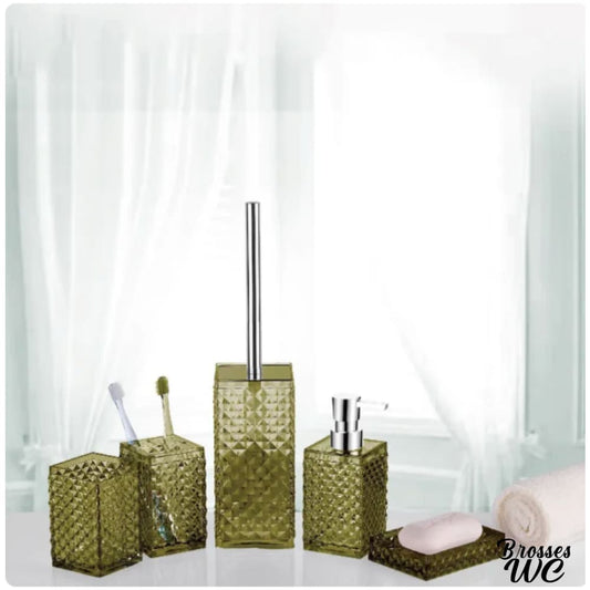 Brosse wc verte fraîche