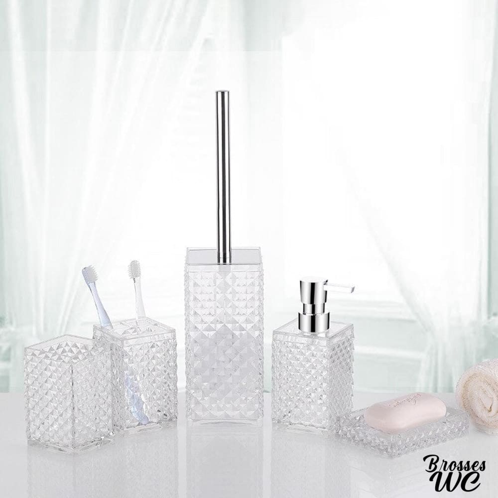 Brosse wc verte fraîche