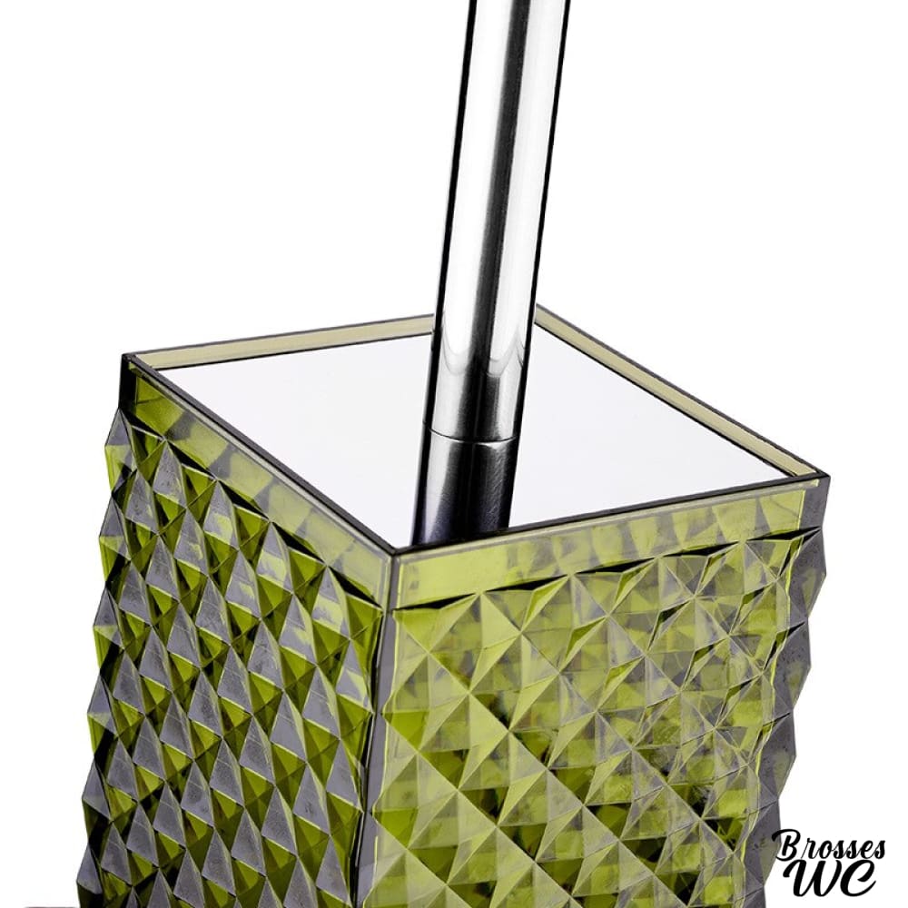 Brosse wc verte fraîche