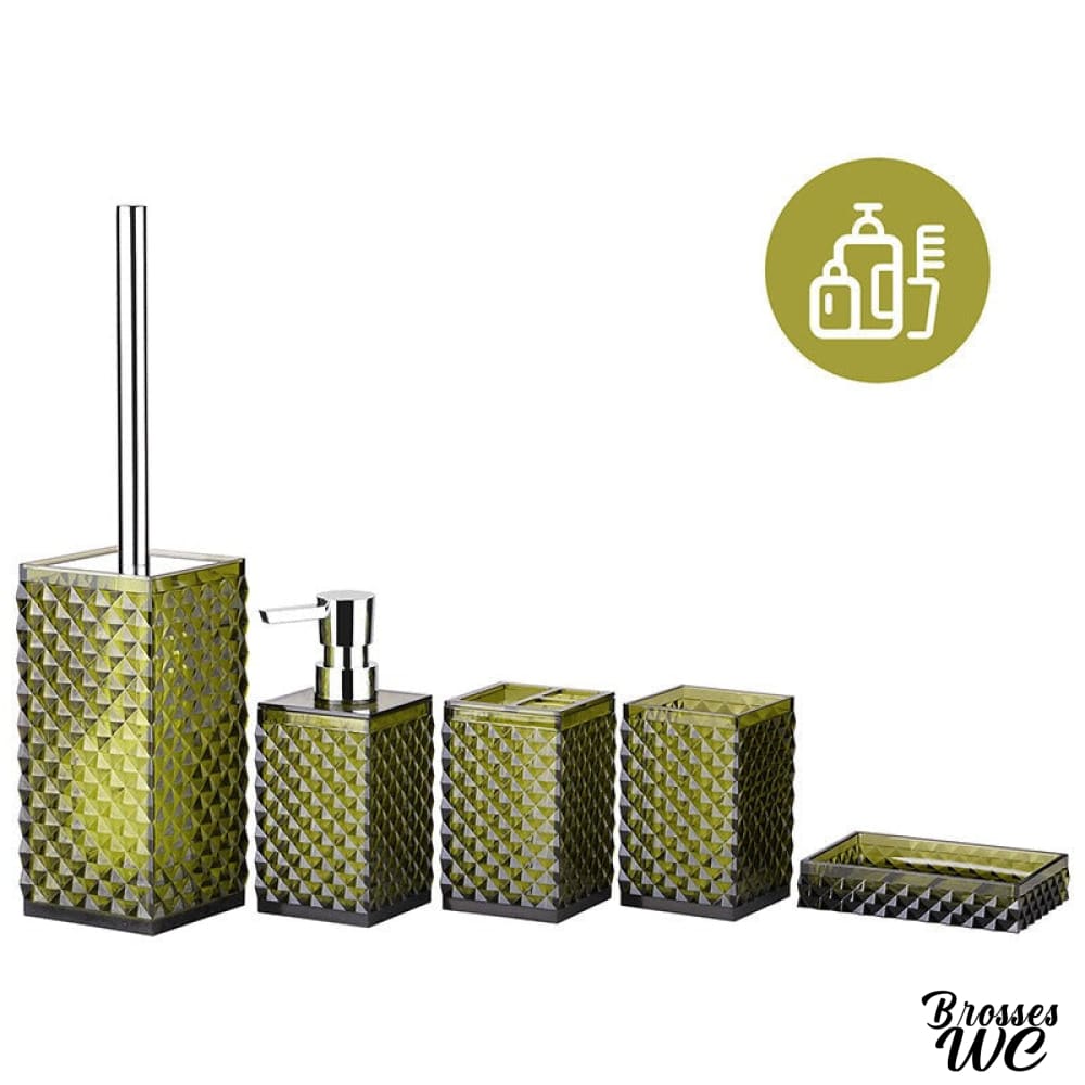Brosse wc verte fraîche