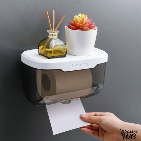 Dérouleur papier wc plastique durable