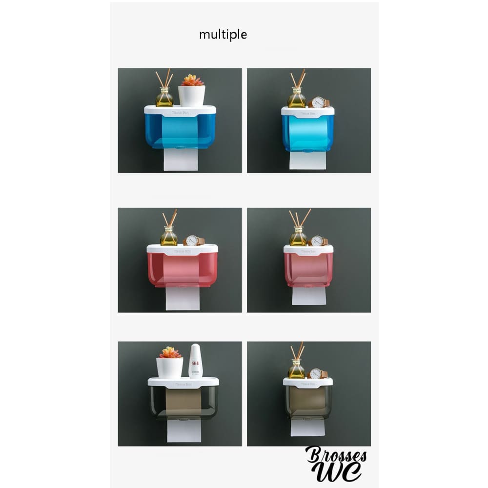 Dérouleur papier wc plastique durable