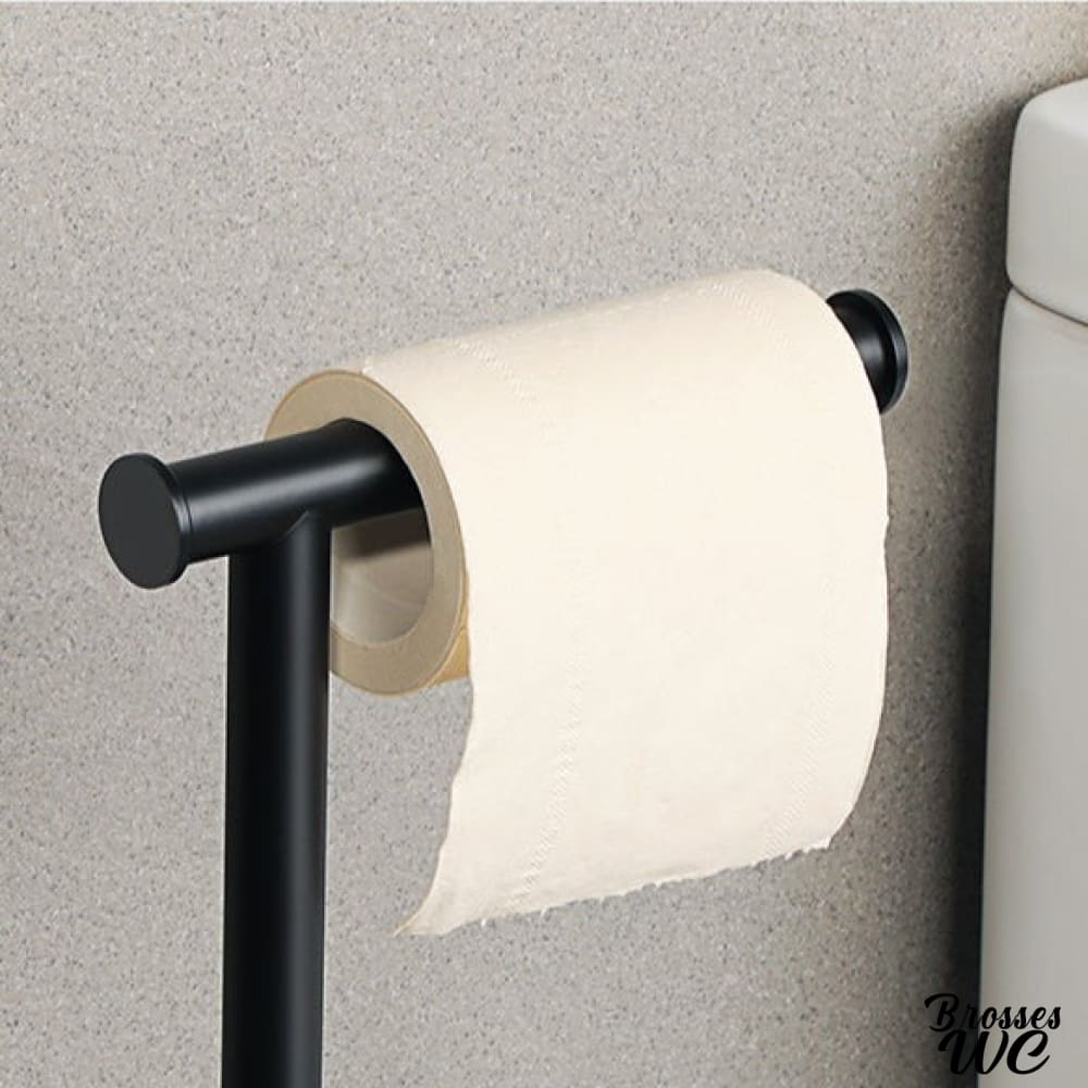 Dérouleur papier wc sur pied robuste