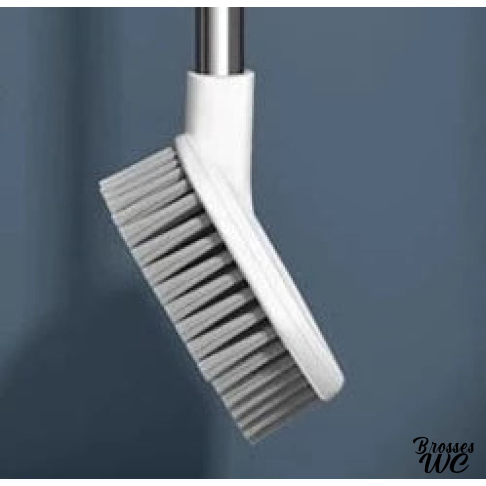 Double brosse wc blanche efficace